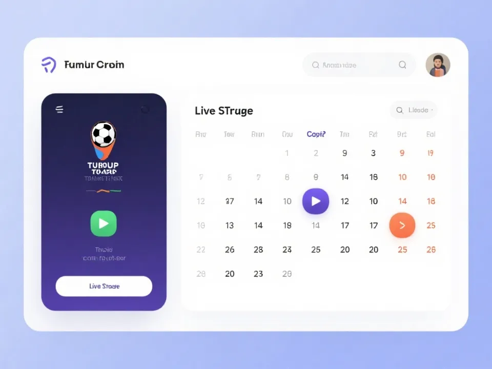 赛程与直播的组合使用示意图