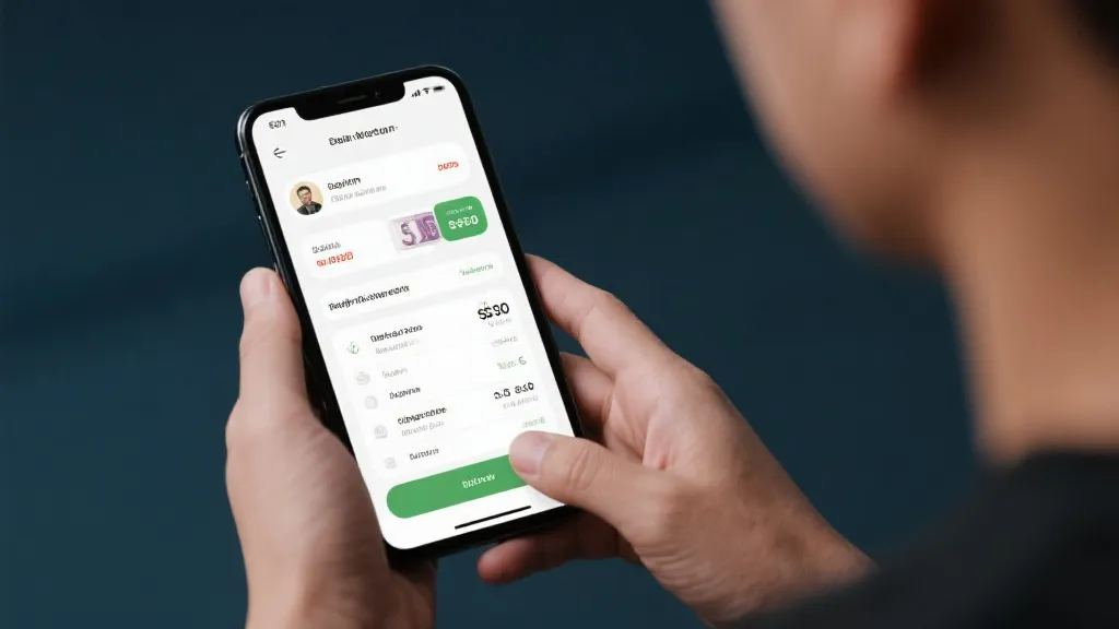 手机上对比盘口和现金结算界面